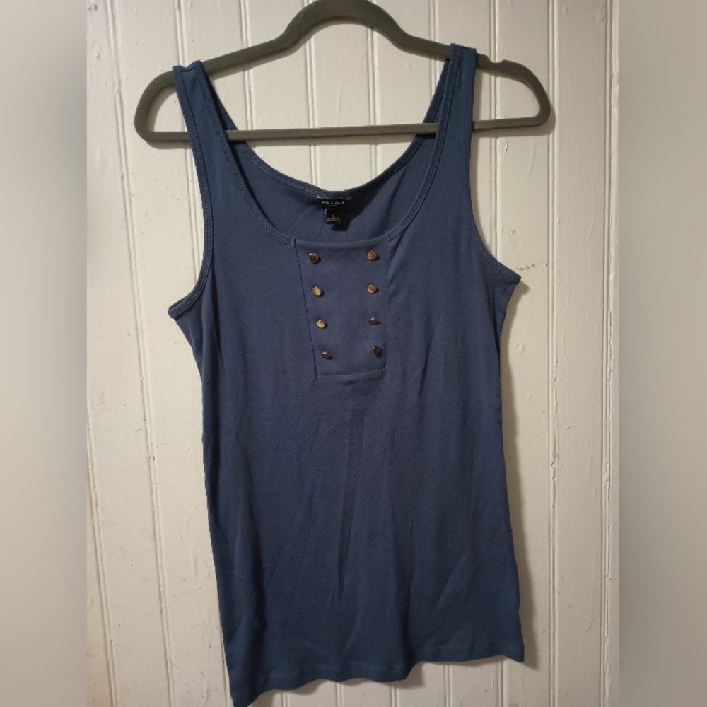 Ann Taylor! Women's Blue Tank Top